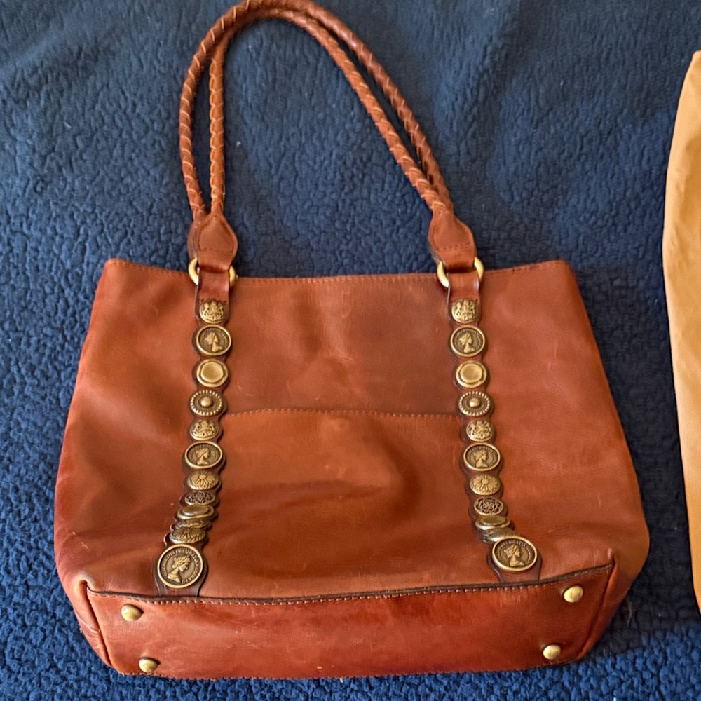 Patricia Nash Leather Tote Bag